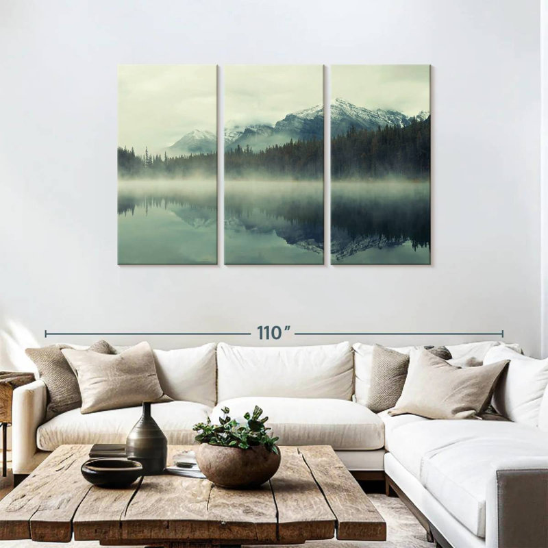 Brume du lac Alvord, H 48 po x l 74 po
