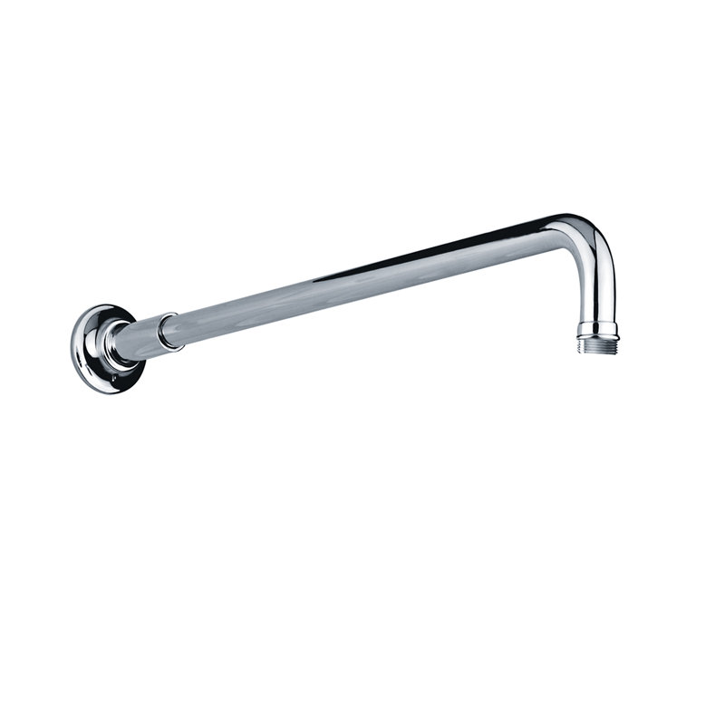 Classic Rain Shower Head With Arm, Polished Chrome