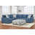 Blue Polyester Blend