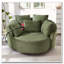 360° Swivel Chair Accent Barrel Chair-12808523