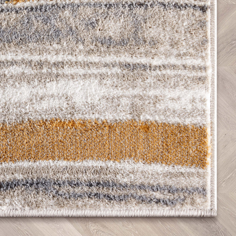 Verity Davina Abstract Synthetic Area Rug, Rectangle 120 x 160 cm