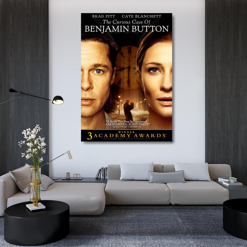 L'étrange histoire de Benjamin Button, H 48 po x l 34 po