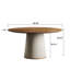 Table de salle à manger multifonctionnelle 59,05 po Brui