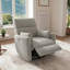 Fauteuil inclinable en velours côtelé de 36,6 po de large avec pivot -881855058