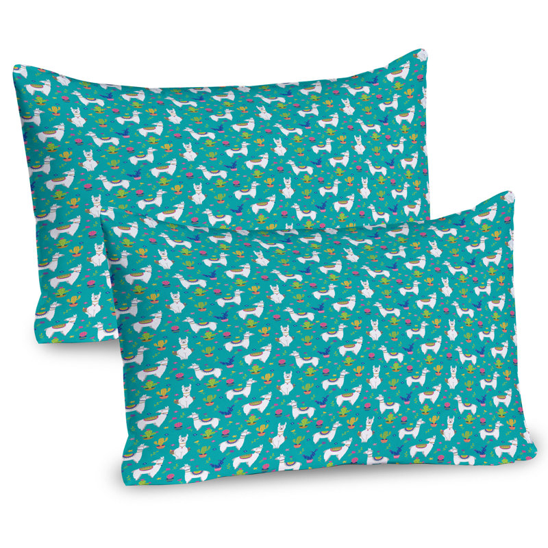 Ensemble de 2 taies décoratives Ambesonne Llama, H 20 po x l 36 po