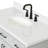 Tidworth 42'' Solid Wood Single Bathroom Vanity with 1.5'' White Quartz Top-68774413-102157597
