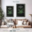 Basilic frais sur toile-1171845346