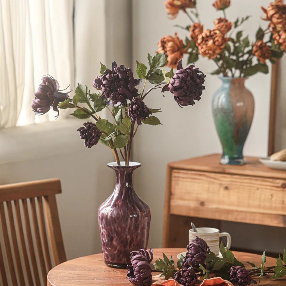 Seattle Dahlia Floral Stems, Purple