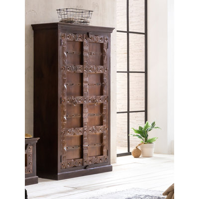 Rivero 2 Door Wood Wardrobe