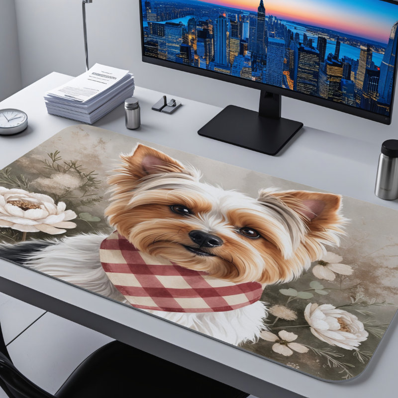 Polyester Desk Pad, 23.6x13.8