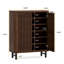 Armoire de rangement pour chaussures avec 2 portes à volets Acanthe-668760907