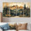 Paysage montagnard montagnard II - Treescape Art - ensemble de décoration murale