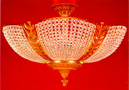 Ayotte Crystal Semi Flush Mount