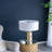 Table Lamp - With Drum Shade