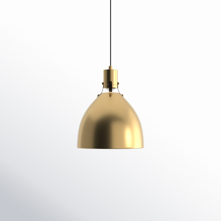 Uma Single Light Metal Dimmable LED Pendant
