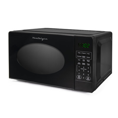 Nostalgia 0.7 Cubic Feet Countertop Microwave