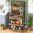 Rozel 31.4961'' Steel Standard Baker's Rack with Microwave Compatibility-1134429045