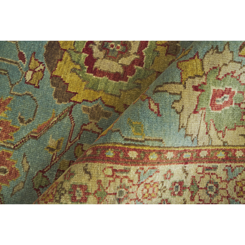 Antique Weave Serapi Wool Oriental Area Rug, Rectangle 9' x 12'