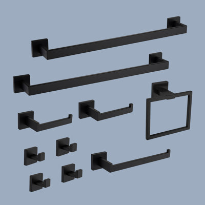 10 - Piece Bathroom Hardware Set