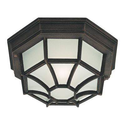 Vollmer Glass Flush Mount