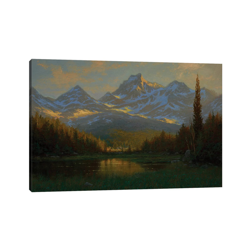 Marsh Lake I by Ken Salaz - Wrapped Canvas Painting, 66.04 cm H x 45.72 cm W x 1.91 cm D