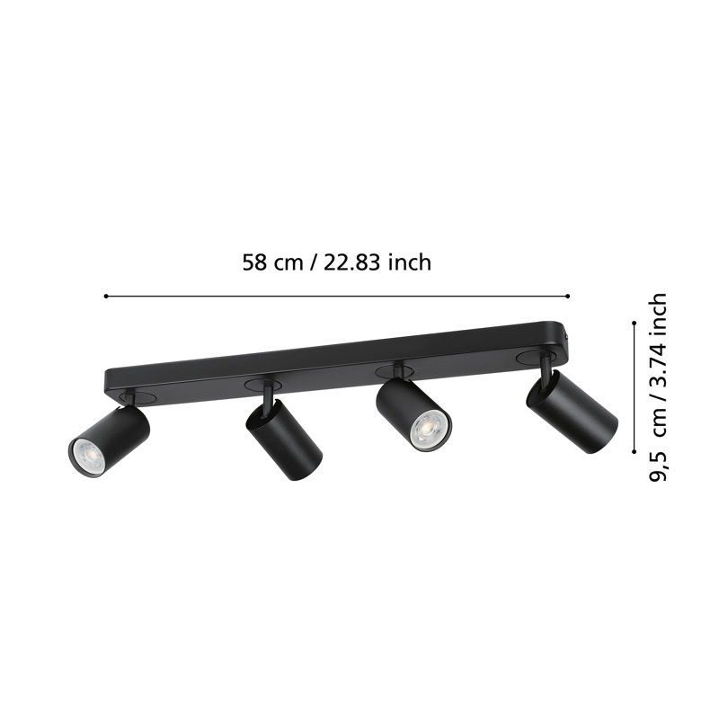 Berenices Spotlight, Matte Black