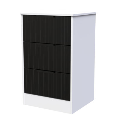 Atsumi 45cm W Manufactured Wood Bedside Table