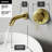 Olus 5" H Single Handle WaterSense Wall Mount Bathroom Faucet-46484757
