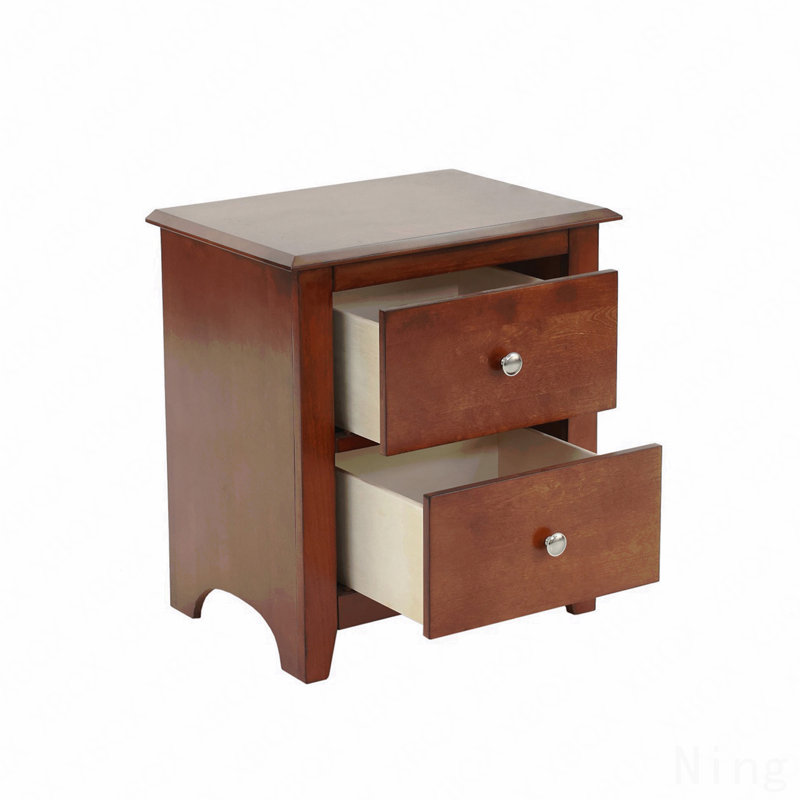 Selma Nightstand With 2-Drawers Storage