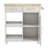 Modway Culinary Kitchen Cart With Towel Bar-88849738