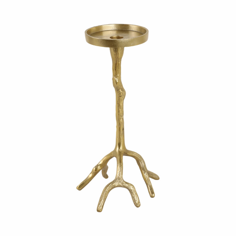 Pillar Candle Holder, 12'' H X 7'' W X 6'' D