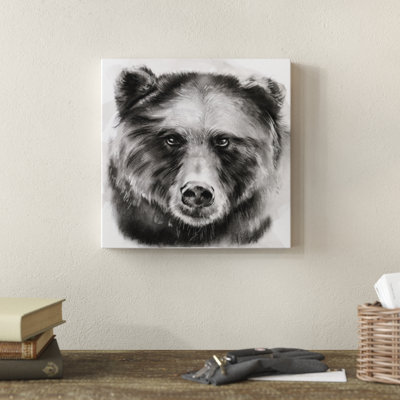 «Bear Grin I», peinture sur toile