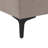 Polyester Blend Upholstered U-Shape Sectional with Metal Legs-1428897683