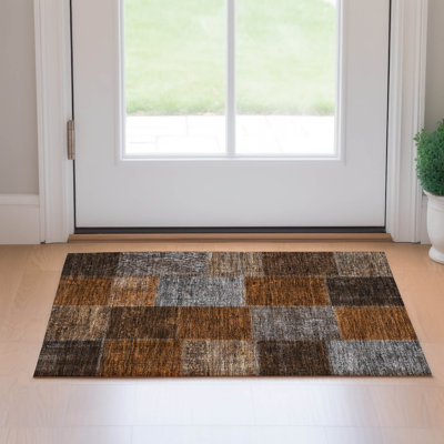 Premium Machine Washable Prisco Paprika Rug