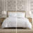 Laura Ashley Crinkle White Duvet Cover Set-123353129-123353130