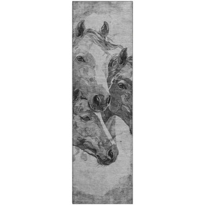 Premium Machine Washable Varroville AMF1718 Animal Rug