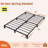 Full Size Metal Bed Frame, 6 inch Heavy Duty Metal Platform Bed Frame with Reinforced Slats Support, 800 Lbs Load Capacity, Noise Free, No Box Spring Needed, Easy Assembly