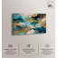 Lapis et or I, reproduction d'art sur toile par Art Remedy-122951100-122951096