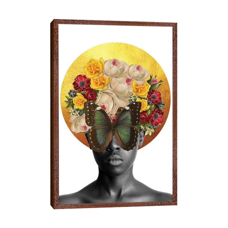 Gorgeous by Kiki C Landon - Print on Canvas, Classic Brown Wood Framed, 101.6cm H x 66.04cm W x 3.81cm D