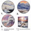 Winter River At Night II - paysages, reproduction sur toile-48896649-48896662