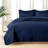 Lightweight Summer Bedspreads - 3 Piece Oversized Quilt Set - Reversible Coverlet Set - Queen Size-123016131-123016140