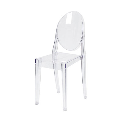 Modway Casper Modern Acrylic Stacking Dining Armchairs
