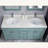 White Oval Undermount Bathroom Sink with Overflow, Ceramic Vanity Sink for Modern Bathrooms