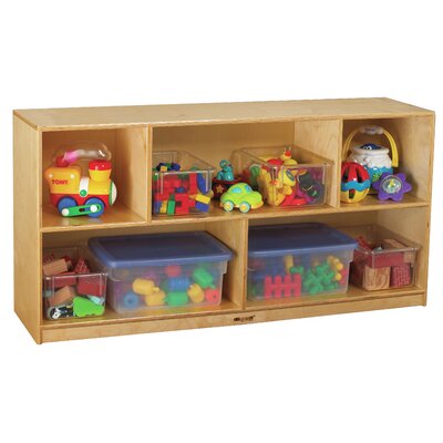 5 Compartment Shelving Unit with Caster -  Childcraft, 074531