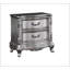 Table de chevet 2 tiroirs Traditional