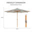 3.5m Market Parasol-760581263
