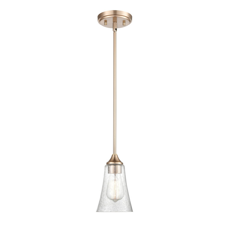 Turner 1 - Light Single Pendant, Modern Gold, 46.5" H x 5" W x 5" D
