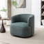 Fauteuil demi-tonneau pivotant de 32 po Tybias-715536401
