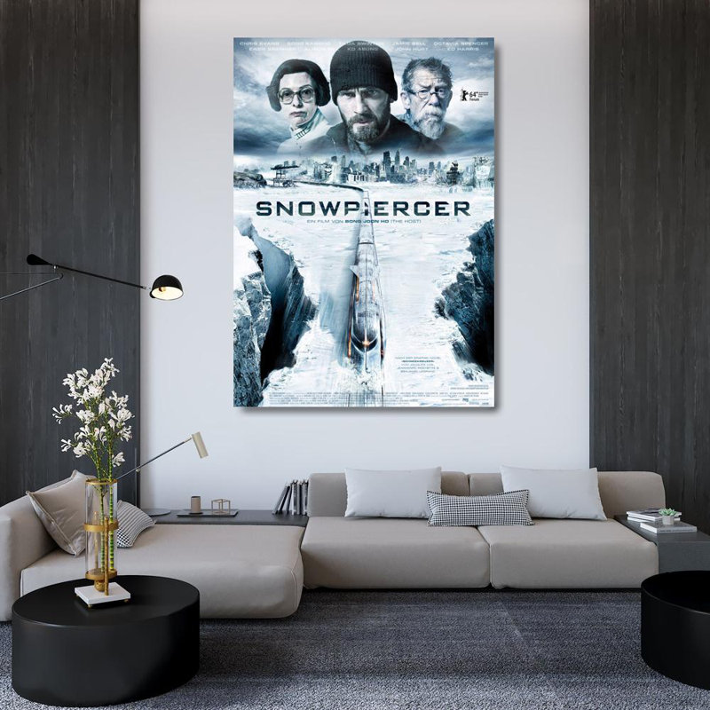 Snowpiercer, 48" H x 34" W
