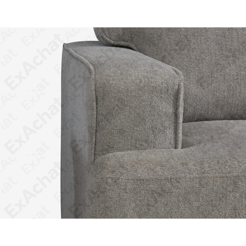 Fauteuil d'appoint gris